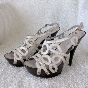 Jessica Simpson platform heels sandals